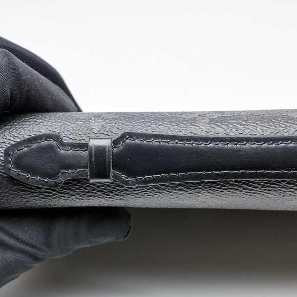 Louis Vuitton Zippy XL Wallet – Monogram Eclipse Canvas,. - Picture 9 of 11